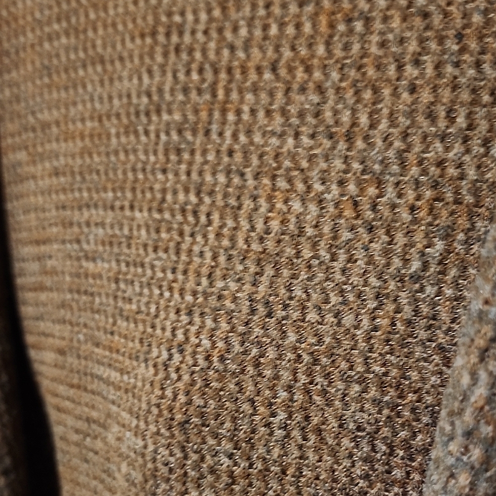 Monrow Brown Cardigan Sweater with Ruffled Detailing - Picture 9 of 12